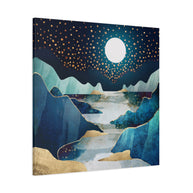 Moon Glow Matte Canvas, Stretched, No Frame