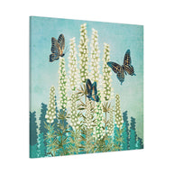 Butterfly Garden Matte Canvas, Stretched, No Frame