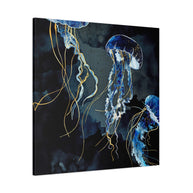 Metallic Ocean III Matte Canvas, Stretched, No Frame
