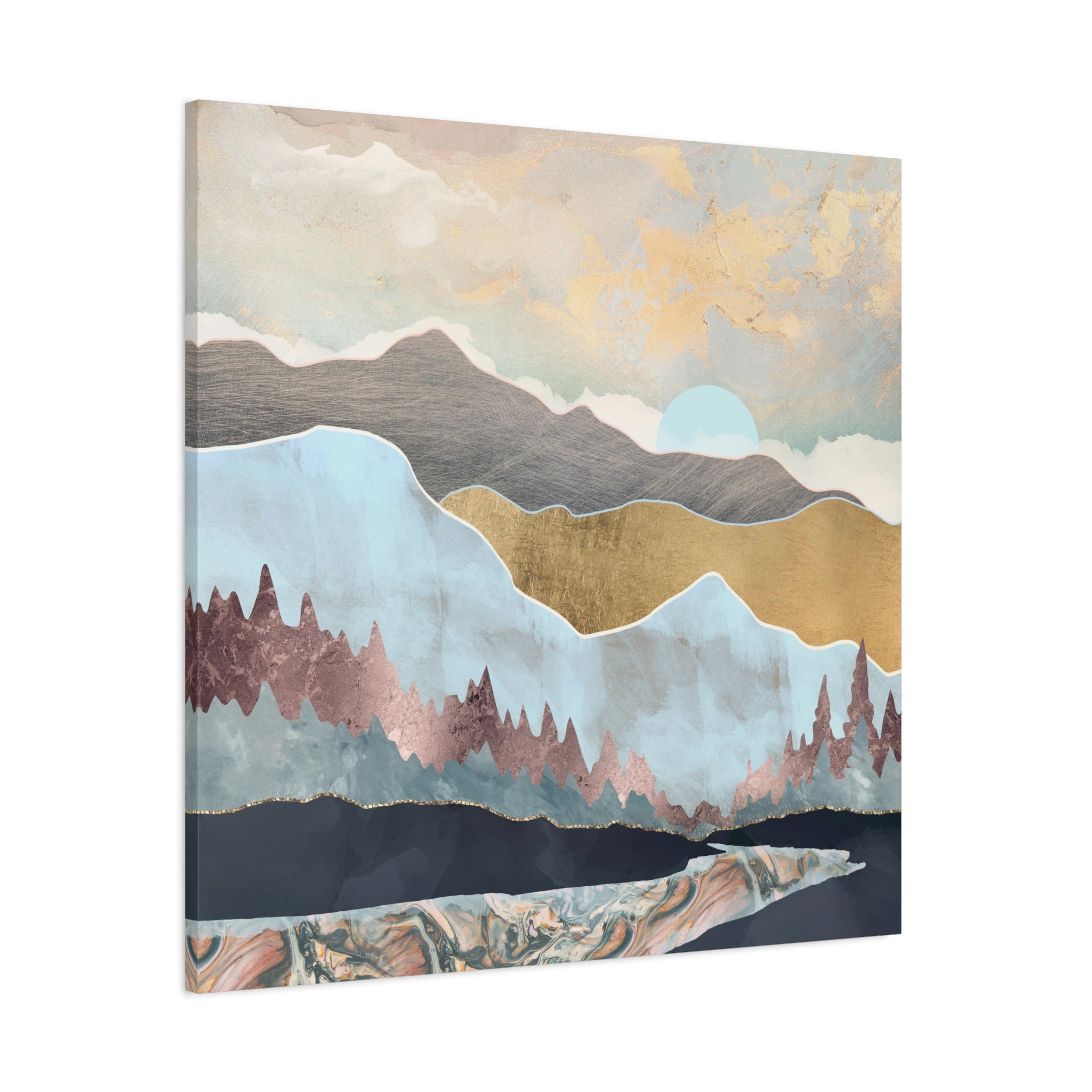 Winter Light Matte Canvas, Stretched, No Frame