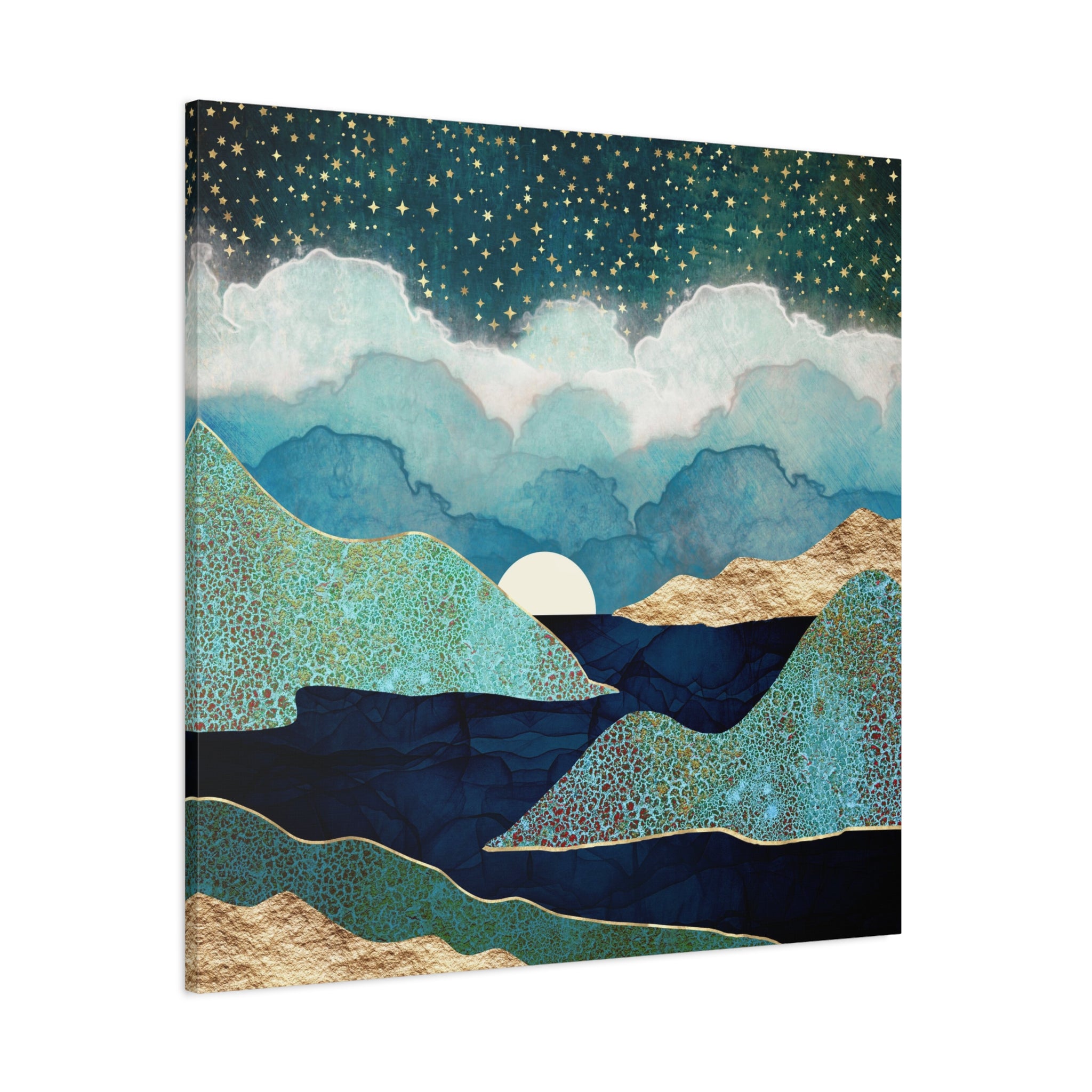 Ocean Clouds Matte Canvas, Stretched, No Frame