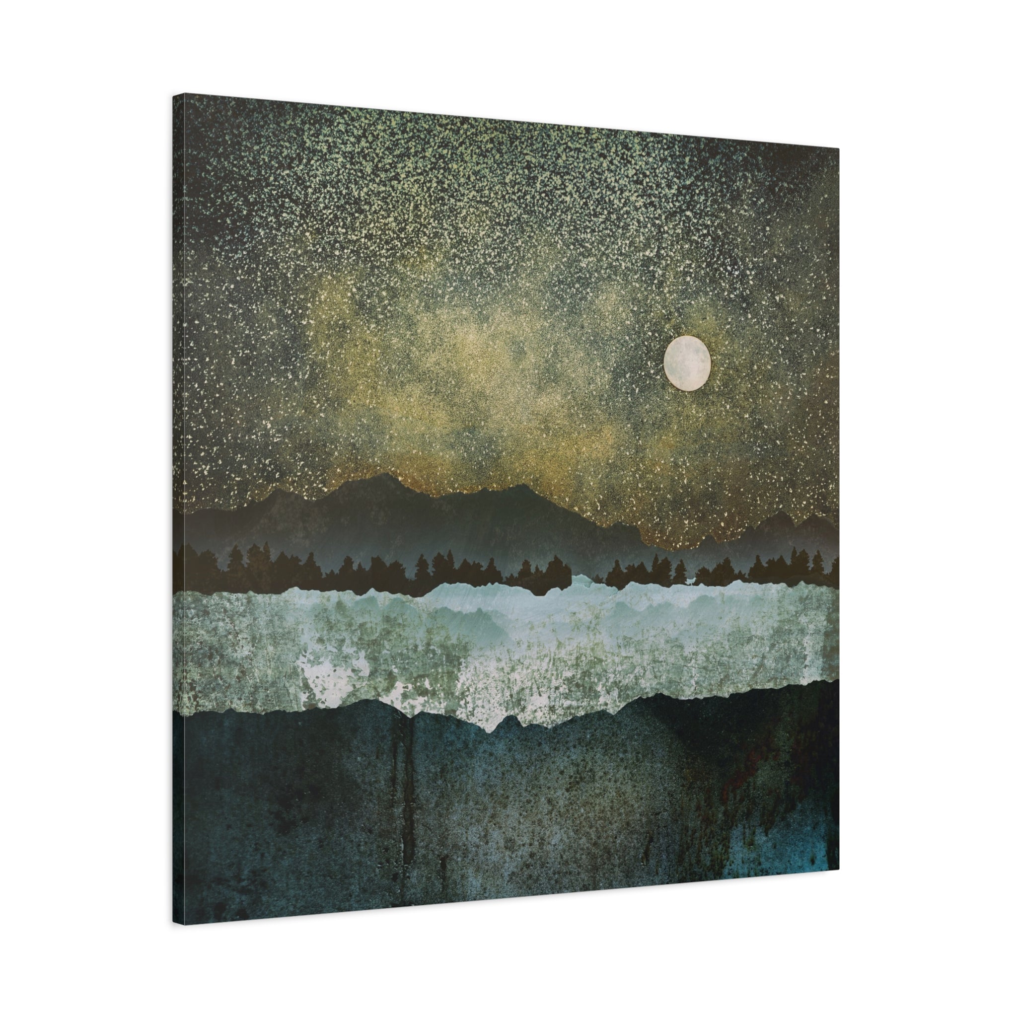 Stars Matte Canvas, Stretched, No Frame