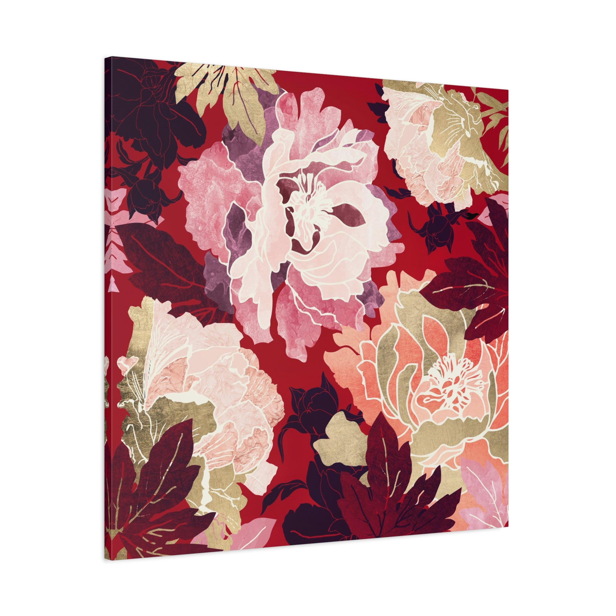 Bold Botanical II Matte Canvas, Stretched, No Frame