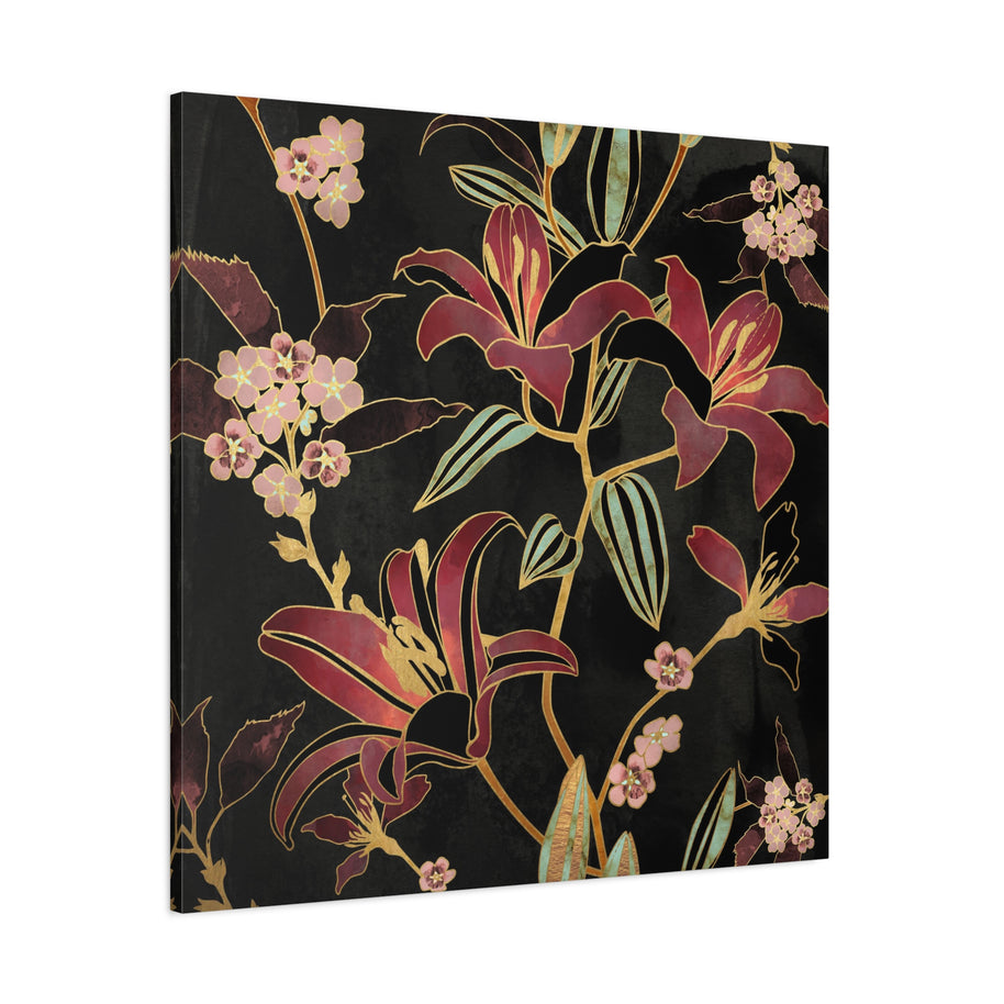 Lily Matte Canvas, Stretched, No Frame