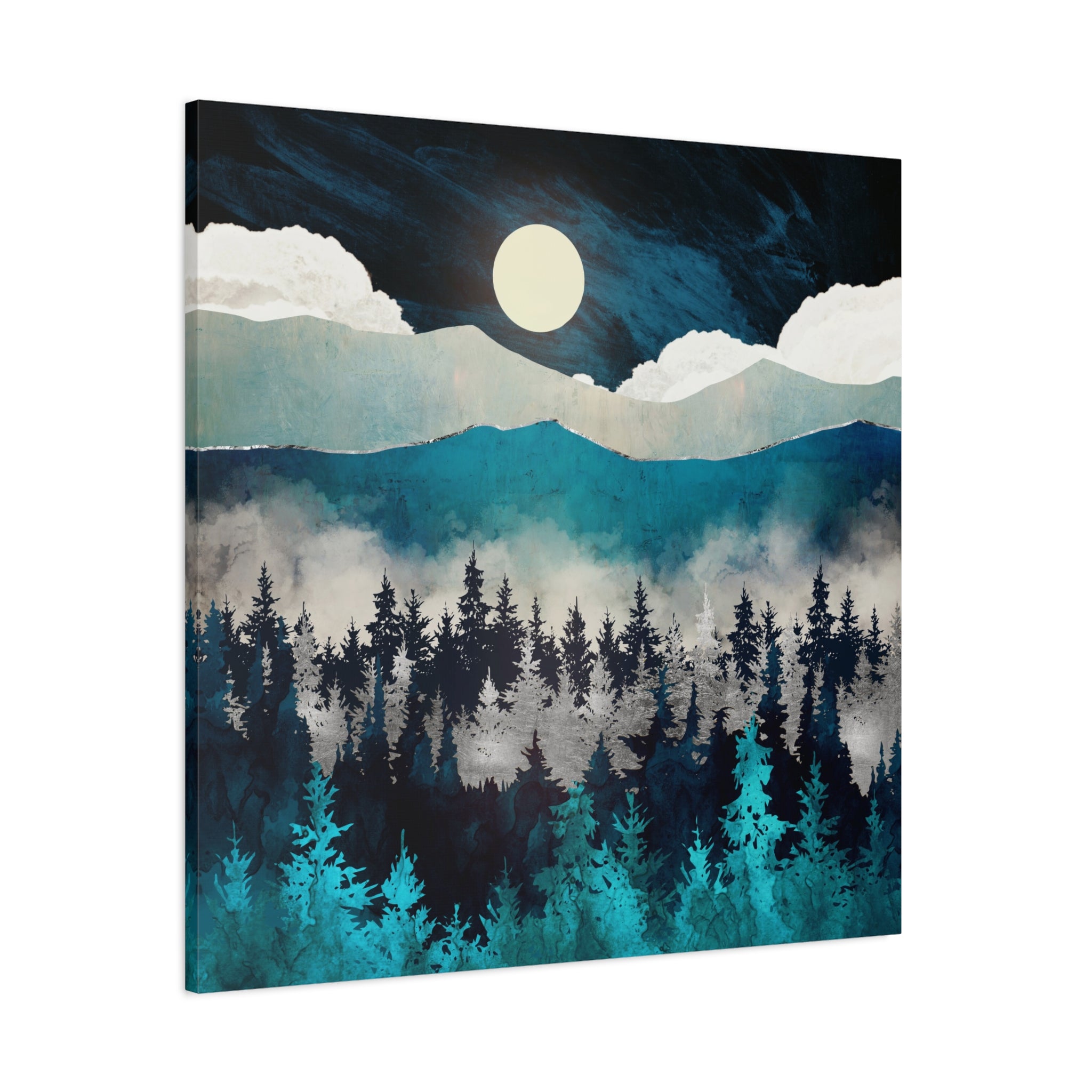 Evening Mist Matte Canvas, Stretched, No Frame