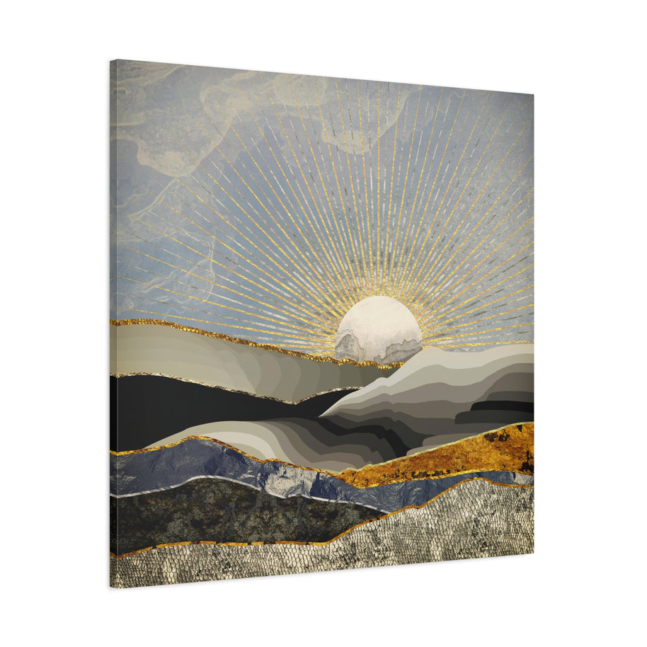 Morning Sun Matte Canvas, Stretched, No Frame