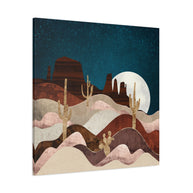 Desert Stars Matte Canvas, Stretched, No Frame