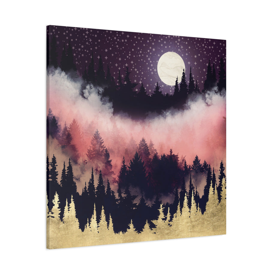 Evening Glow Matte Canvas, Stretched, No Frame