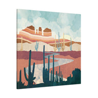 Desert Vista Matte Canvas, Stretched, No Frame