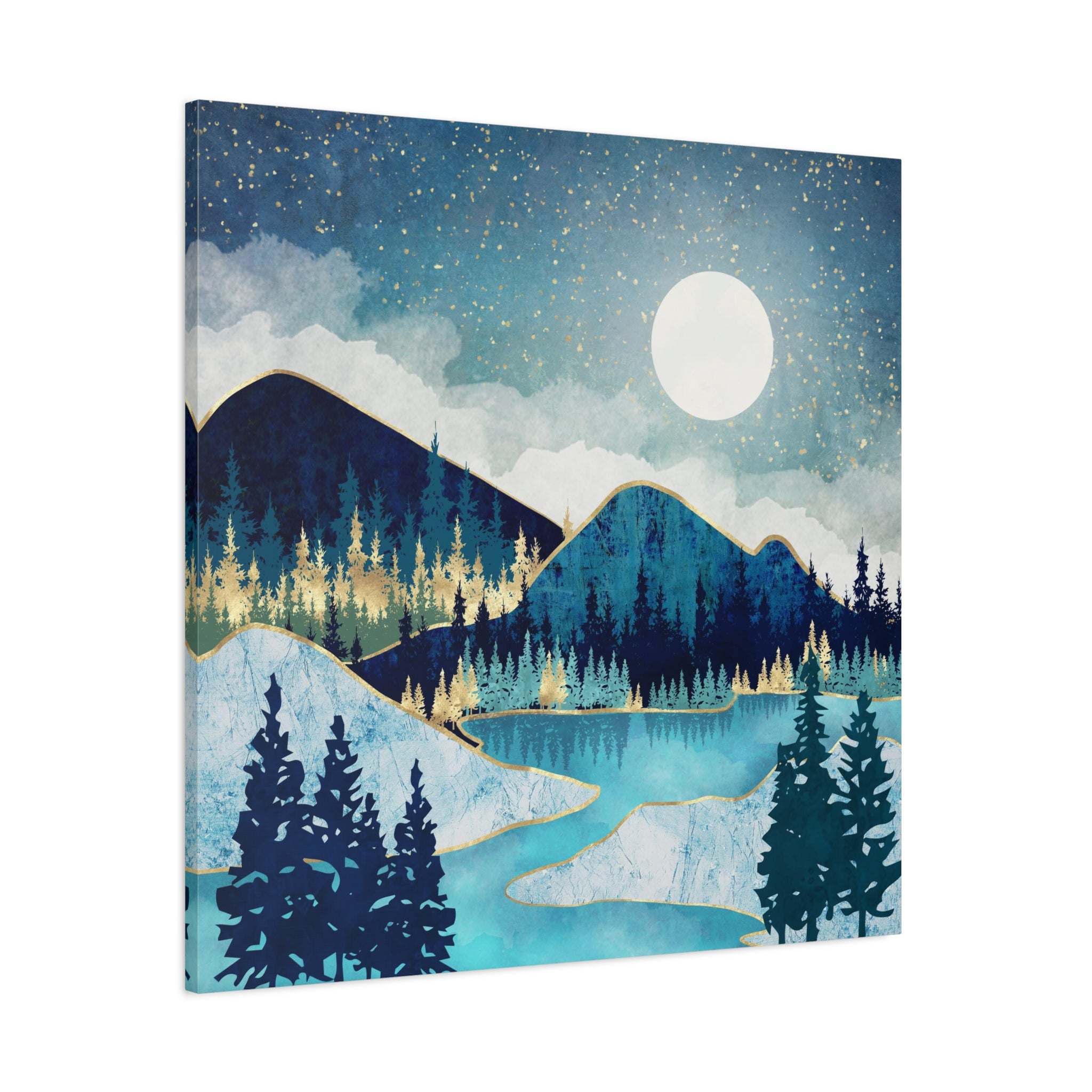 Morning Stars Matte Canvas, Stretched, No Frame