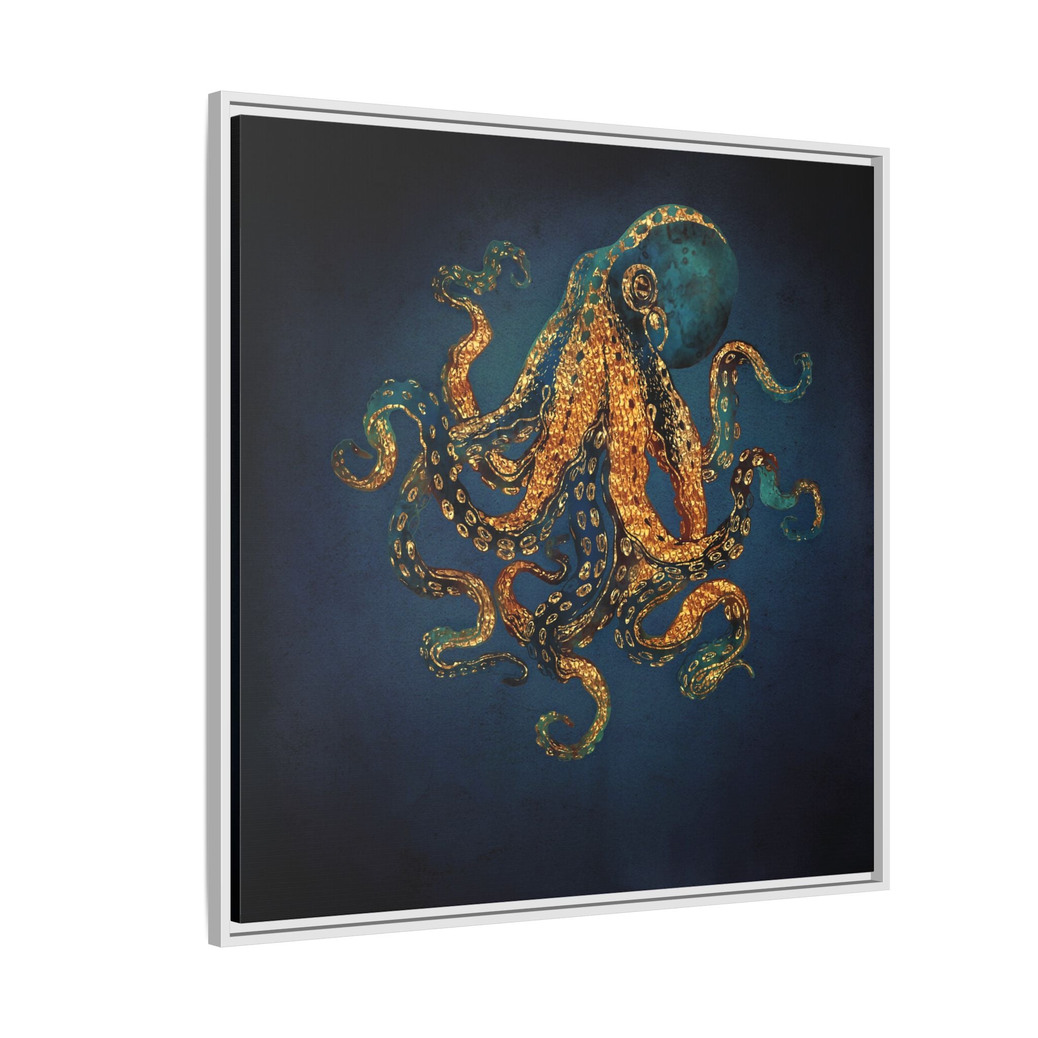 Underwater Dream IV - Matte Canvas, Framed (Multi-color)