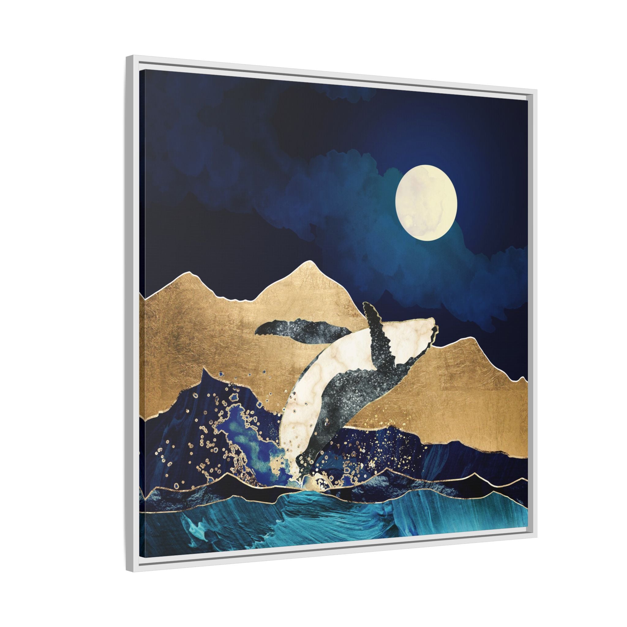 Live Free - Matte Canvas, Framed (Multi-color)