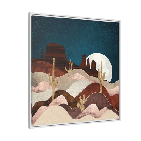 Desert Stars - Matte Canvas, Framed (Multi-color)