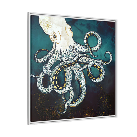 Underwater Dream VII - Matte Canvas, Framed (Multi-color)