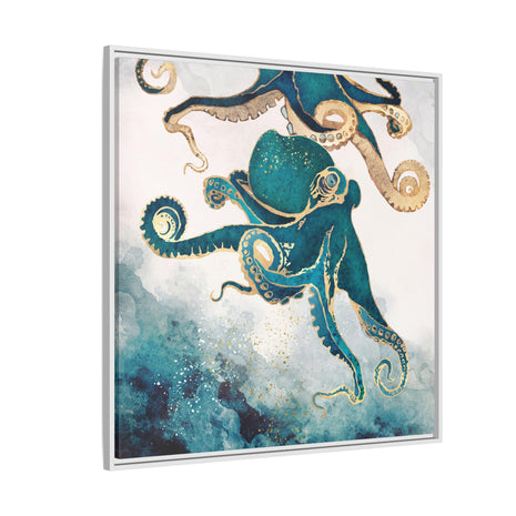 Underwater Dream V - Matte Canvas, Framed (Multi-color)