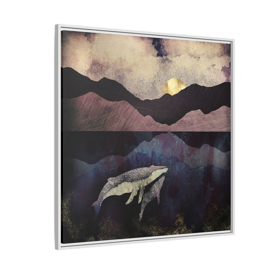 Bond - Matte Canvas, Framed (Multi-color)