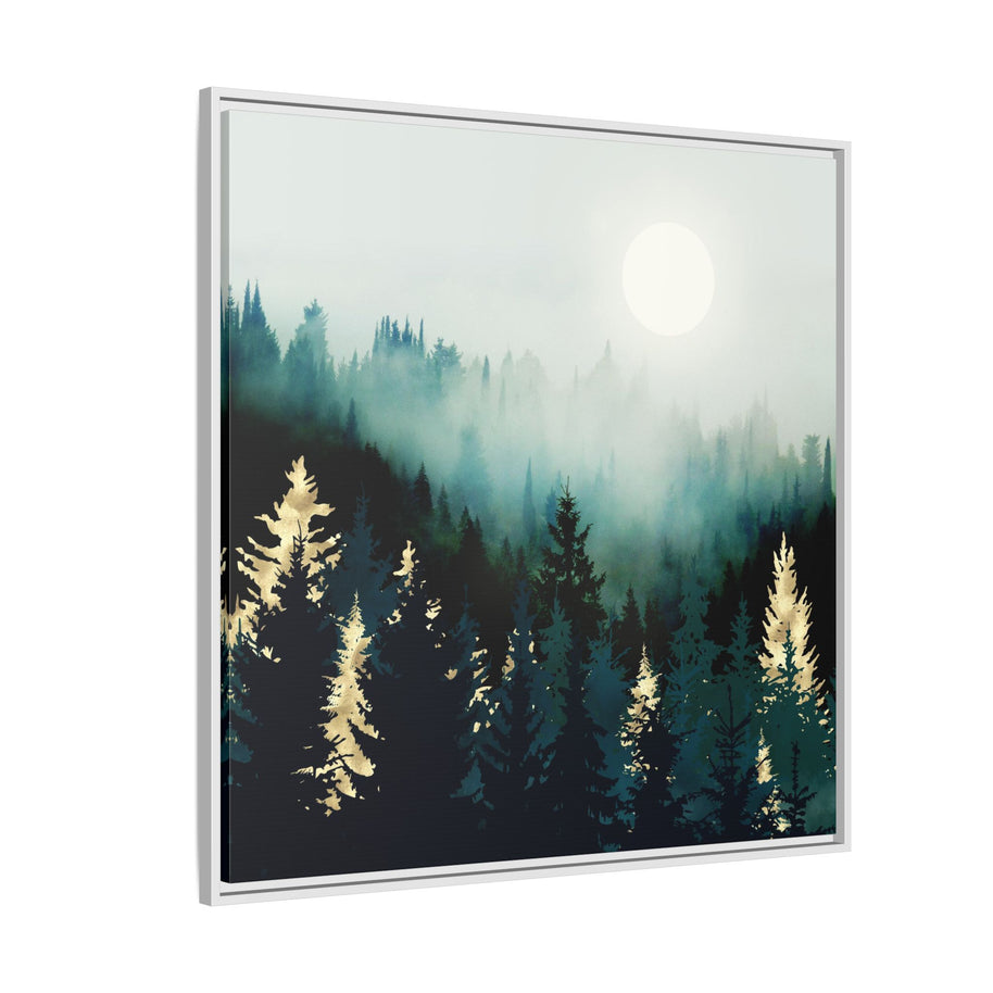Forest Glow - Matte Canvas, Framed (Multi-color)