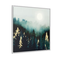 Forest Glow - Matte Canvas, Framed (Multi-color)
