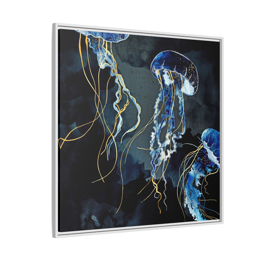 Metallic Ocean III - Matte Canvas, Framed (Multi-color)