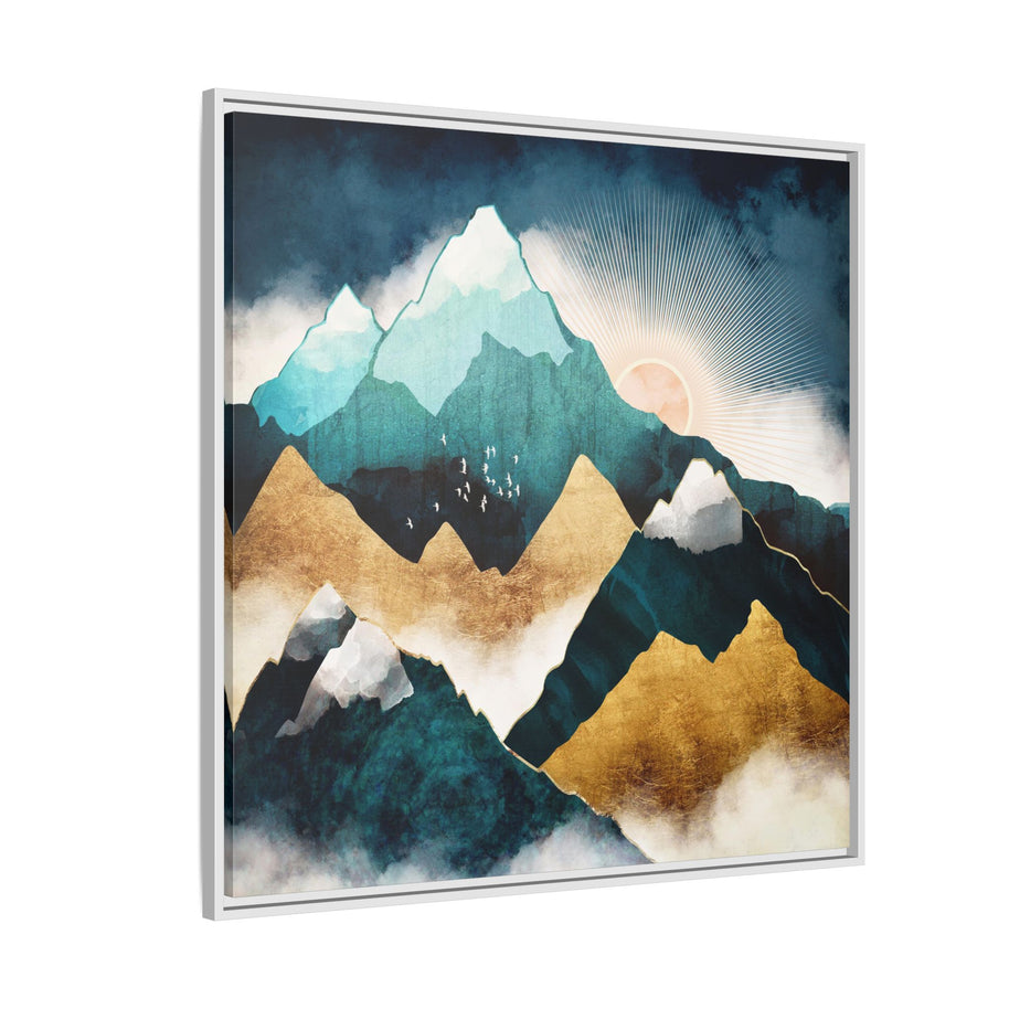Daybreak - Matte Canvas, Framed (Multi-color)
