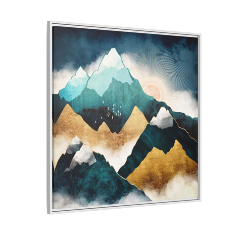 Daybreak - Matte Canvas, Framed (Multi-color)