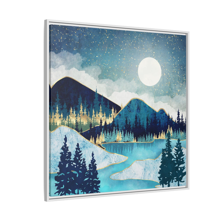 Morning Stars - Matte Canvas, Framed (Multi-color)