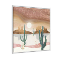 Honey Sky - Matte Canvas, Framed (Multi-color)