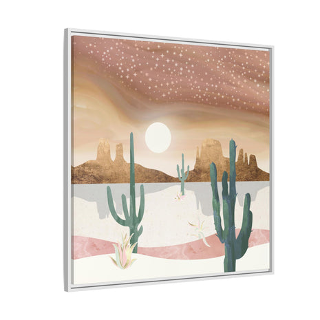 Honey Sky - Matte Canvas, Framed (Multi-color)