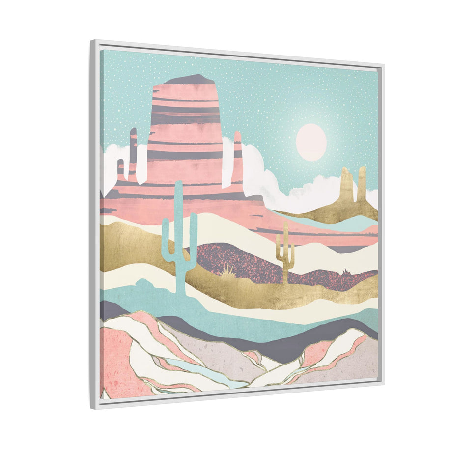 Desert Sun - Matte Canvas, Framed (Multi-color)