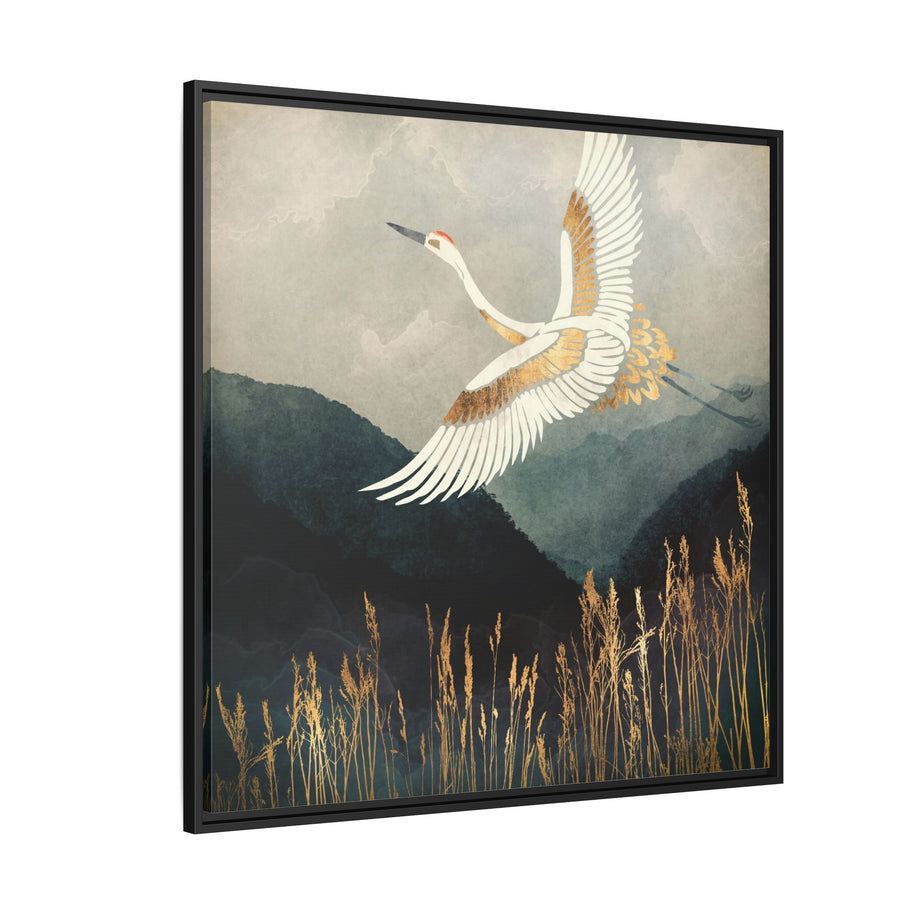 Elegant Flight - Matte Canvas, Framed (Multi-color)