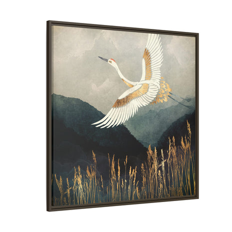 Elegant Flight - Matte Canvas, Framed (Multi-color)