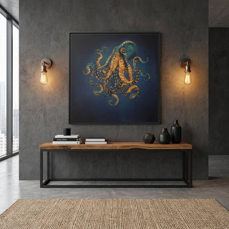 Underwater Dream IV - Matte Canvas, Framed (Multi-color)