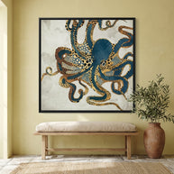 Underwater Dream VI - Matte Canvas, Framed (Multi-color)