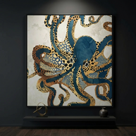 Underwater Dream VI - Matte Canvas, Framed (Multi-color)