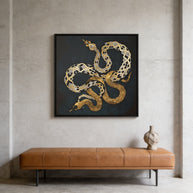 Balance - Matte Canvas, Framed (Multi-color)