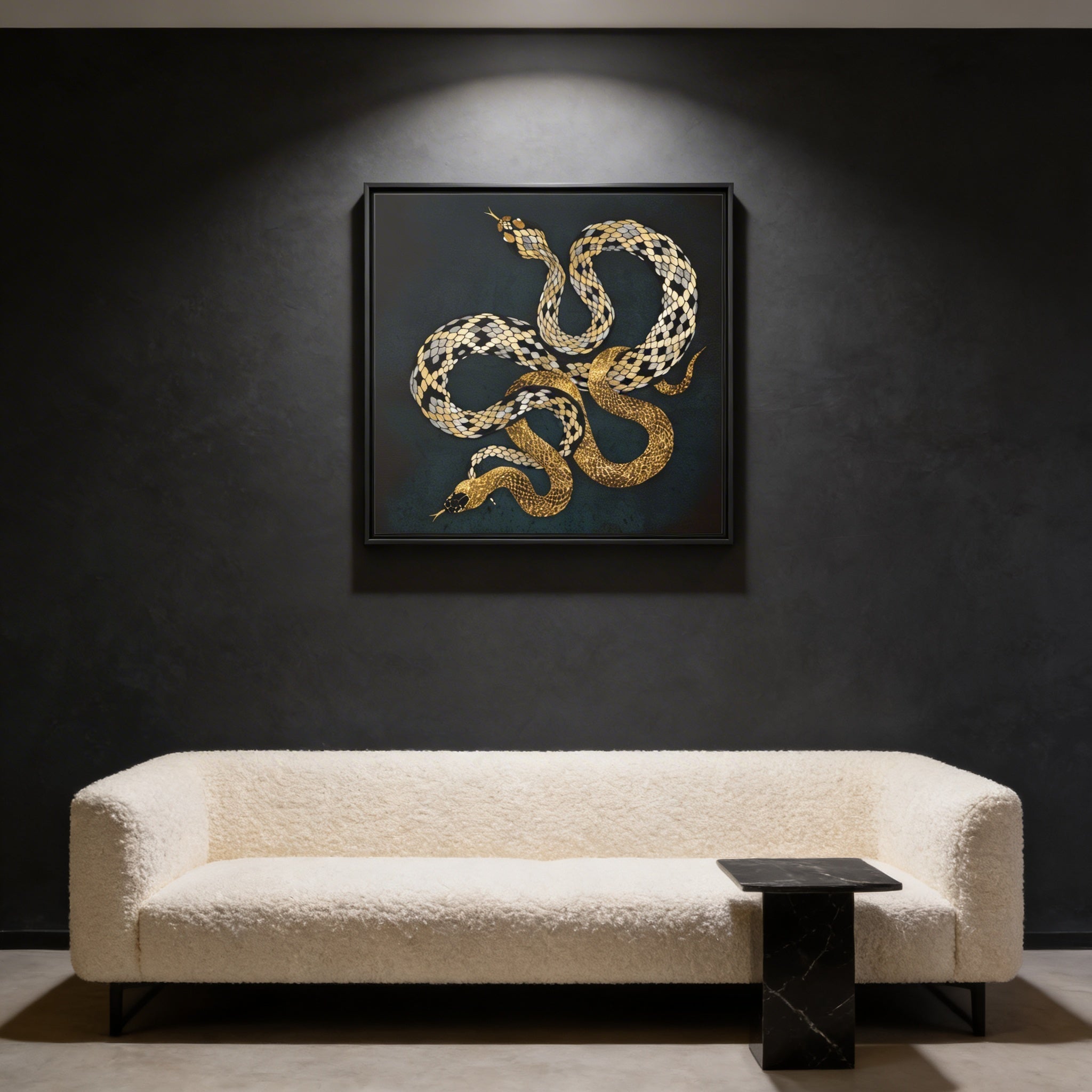 Balance - Matte Canvas, Framed (Multi-color)