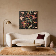 Lily - Matte Canvas, Framed (Multi-color)