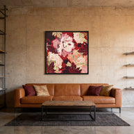 Bold Botanical II - Matte Canvas, Framed (Multi-color)