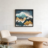 Daybreak - Matte Canvas, Framed (Multi-color)