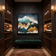 Daybreak - Matte Canvas, Framed (Multi-color)
