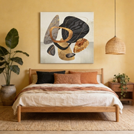 Abstract Pebbles III Matte Canvas, Stretched, No Frame