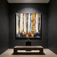 Autumn Hunt Matte Canvas, Stretched, No Frame