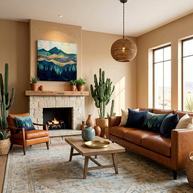 Blue Forest Matte Canvas, Stretched, No Frame