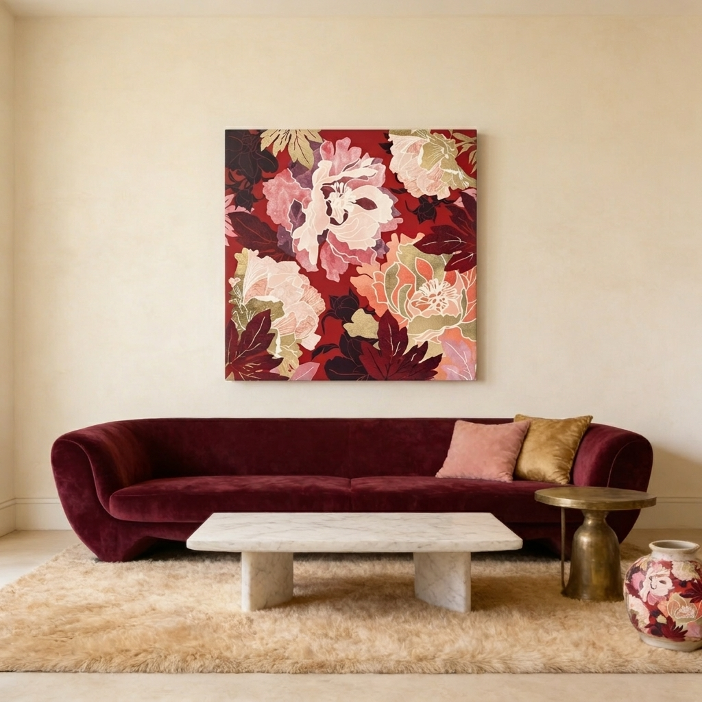 Bold Botanical II Matte Canvas, Stretched, No Frame