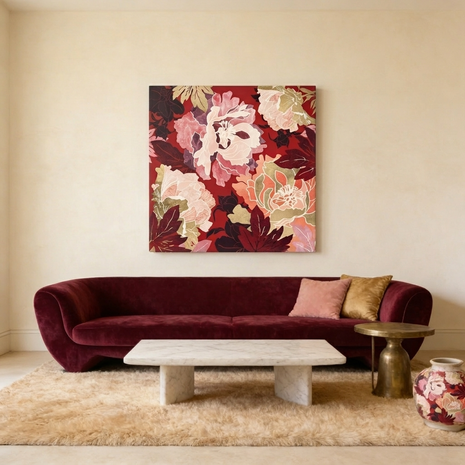 Bold Botanical II Matte Canvas, Stretched, No Frame