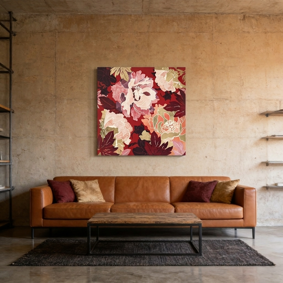 Bold Botanical II Matte Canvas, Stretched, No Frame