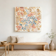 Coral Spring Garden Matte Canvas, Stretched, No Frame