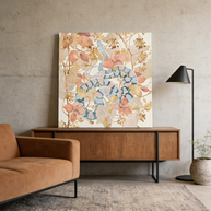 Coral Spring Garden Matte Canvas, Stretched, No Frame