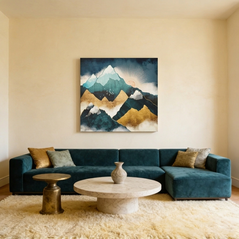 Daybreak Matte Canvas, Stretched, No Frame