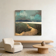 Distant Land Matte Canvas, Stretched, No Frame